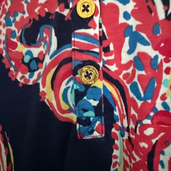 Lilly Pulitzer Alessia Long Sleeve Paisley Maxi Dress - Picture 7 of 8